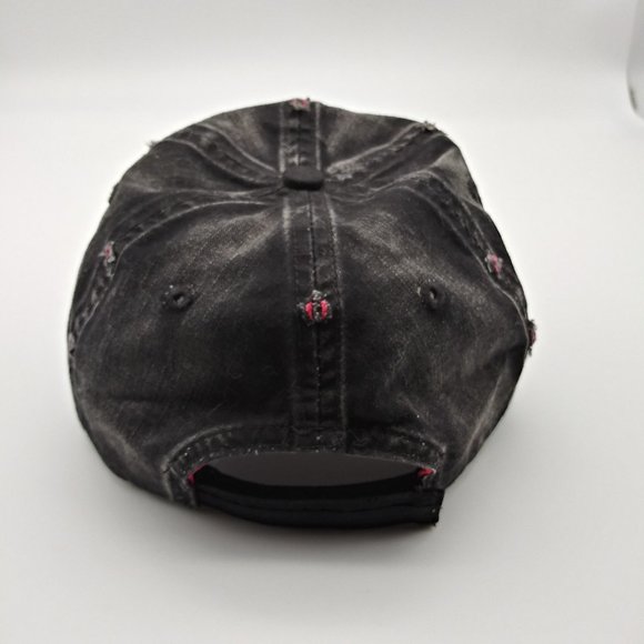 Retro Cowgirl Distressed Cap - Picture 4 of 12